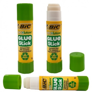 SZKOLNY KLEJ w SZTYFCIE 21g zestaw 20 sztuk BIC Glue Stick ecolutions