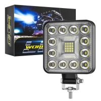 Лампа робоча 28 led протитуманна фара 48w 9-60v 2 штуки Зі Шроту, фото thumb