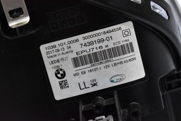 фото thumb №6, Bmw 5 g30 g31 лампа передня ліва led 7439199 eu