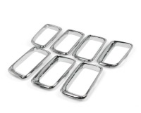 фото thumb №2, Решітка радіатора рамки ободки кільця хромовані решітка jeep compass 2011-2017