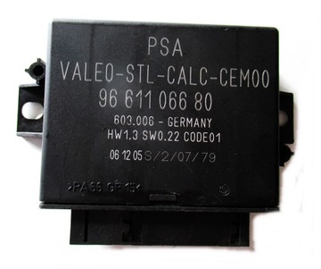 фото thumb №1, Citroen c5 i рестайлінг модуль блок керування pdc 9661106680