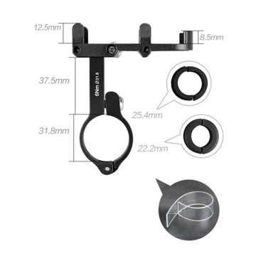 GUB PRO2 UCHWYT ROWEROWY TELEFON kierownice MOTOR