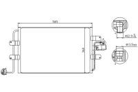 фото thumb №1, Nissens 94522 конденсатор, кондиціонер