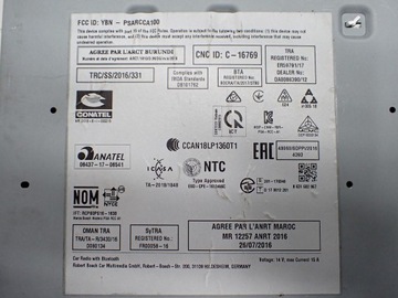 фото thumb №14, Радіо навігація навігація дисплей європа 9831642480 peugeot 2008 i рестайлінг 19r