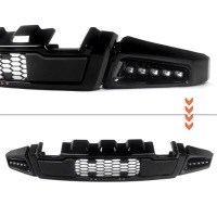 фото thumb №6, Бампер передний - стиль raptor + освещение led ford f-150 f150 2009-2014