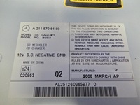 фото thumb №6, Чейнджер дисков cd mercedes r klasa w251