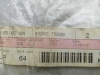 фото thumb №10, Nissan atlas cabstar сальник сальник ступица задняя 43232-t6200 65x90x10