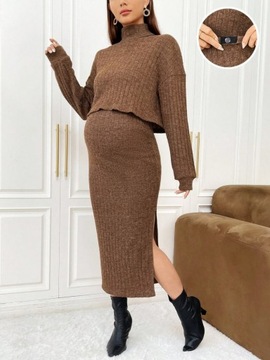 SHEIN КОМПЛЕКТ СВИТЕРА И ЮБКИ ДЛЯ МАТЕРИАЛОВ L 855