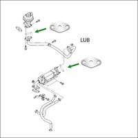 фото thumb №3, Заглушка egr ford ranger 2.5 3.0 tdci mazda 2.5 d