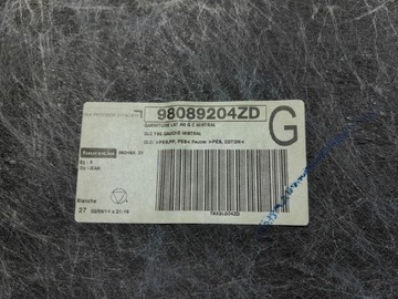 фото thumb №6, Peugeot 308 ii t9 універсал sw оббивка боковина багажника лівий 98089204zd