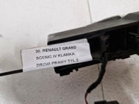 фото thumb №9, Renault grand scenic iv 4 ручка дверь правый задняя хром 2 pin