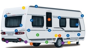 Бутиловый герметик Декалин 8936 Dekaseal Windows Camper полоски серый