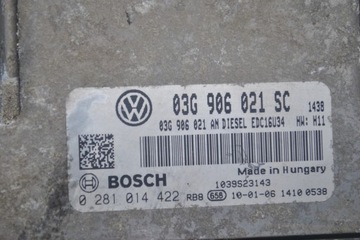 фото thumb №7, Компьютер блок управления двигателя seat leon ii рестайлинг 03g9060215c 028101w422