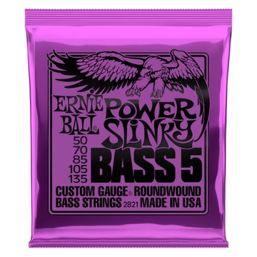 Басовые струны для 5-струнной бас-гитары 50-135 Ernie Ball 2821