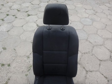 фото thumb №5, Сиденье правые перед переднее пассажира bmw e60 e61 м-пакет sport чёрная кожа