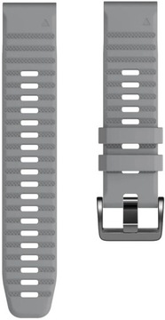 SZARY Silikonowy Pasek Garmin FENIX 7X Solar
