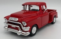 Пикап GMC Blue Chip 1955 года, красный, масштаб 1:24 Motormax 79382