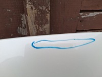 Крышка двигателя капот tesla s рестайлинг  2016r- Оригинал, фото thumb