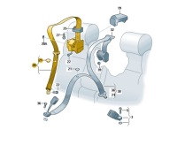 фото thumb №1, Pas безопасности 3-punktowy чёрный skoda superb