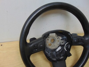 фото thumb №7, Руль audi a6 c6 s-line кожа мульти лепестки