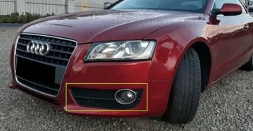 фото thumb №16, Audi a5 8t стандарт 2007-2011 левая решётка решётка бампера хром оригинал