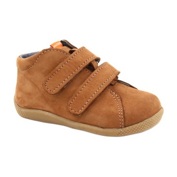 Brązowe Skóra naturalna Buty Mazurek r.20