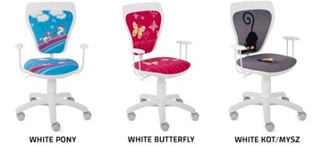 ВРАЩАЮЩИЙСЯ КРЕСЛО MINISTYLE, БЕЛЫЙ, РАЗЛИЧНЫЕ ДИЗАЙНЫ