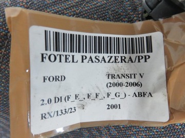 фото thumb №11, Сидіння пасажира ford transit mk5 2000-