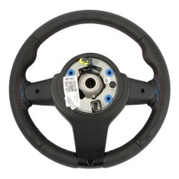 фото thumb №14, Bmw f06 f07 f10 f11 lci f12 f13 руль новая чёрная кожа m sport набор