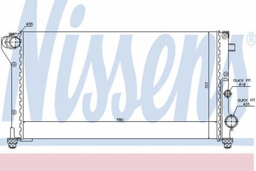 фото thumb №14, Радиаторов воды nissens 617847