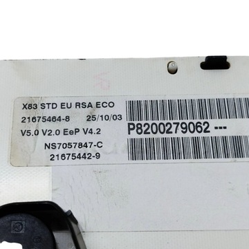 фото thumb №9, 2004 renault trafic ii x83 спідометр  / спідометр p8200279062