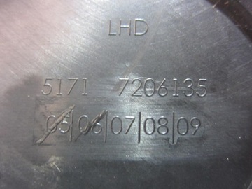 фото thumb №12, Bmw x3 f25 x4 f26 панель під лобовим склом захист підскло 7206135 51717206135