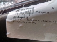 фото thumb №2, Mercedes w251 радиатор вентилятор lift r-klasa