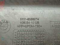 фото thumb №8, Bmw x3 f25 lift x4 m набір бампер перед червоний оригінальний