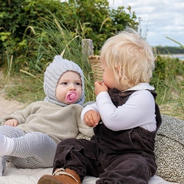 Соска-пустышка BIBS DE LUX SOOTHING 0-36 СИЛИКОН, 2 ПАКЕТА