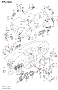 фото thumb №11, Suzuki sx4 grand vitara- перемикач вікон водія