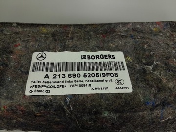 фото thumb №6, Mercedes e w213 sedan боковина обивка багажника левая a2136905205