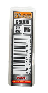 Ручная метрическая резьба M5x0,8 Kpl 3 ПКС C9005 Richmann