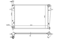 фото thumb №2, Nissens радіаторів двигуна механічна hyundai tucso