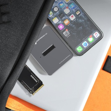 Отсек адаптера для твердотельного накопителя M.2 NVME SATA с USB C 10 Гбит/с SD03