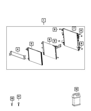 фото thumb №6, Радиаторов радиатор pas wrangler jl 2.0t 68541835