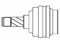 фото thumb №1, Gsp набір шарнір привідний fiat croma 1.8 16v 19