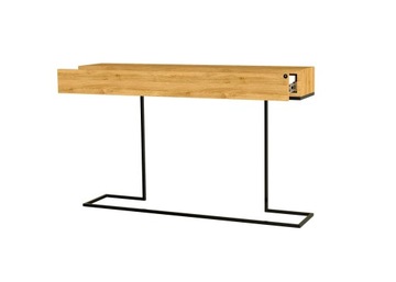 KONSOLA 90 cm DREWNO LITE DĄB OLCHA SKD-326