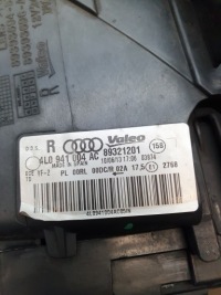 Фара перед правий ксенон led audi q7 4l0 рестайлінг  09-15 Доставка, фото thumb