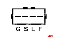 Генератор 12v mitsubishi lancia as-pl Ціна, фото thumb