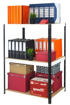 Металлический гаражный стеллаж HELIOS 106x110x40см 3Px275kg PL