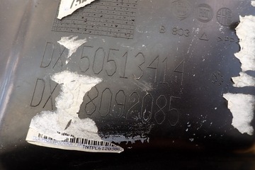 фото thumb №11, Подкрылок перед передние правые alfa romeo giulietta 50513414 18092085 dx