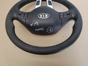 фото thumb №9, Кермо + подушка безпеки багатофункціональний шкіряний kia sportage iii роки 2010-2015