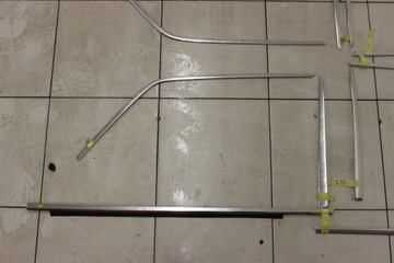 фото thumb №5, Планка скло двері комплект хром w123 sedan