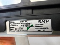 фото thumb №5, Mercedes gls x167 ліва молдинг поріг 167 хром підніжка